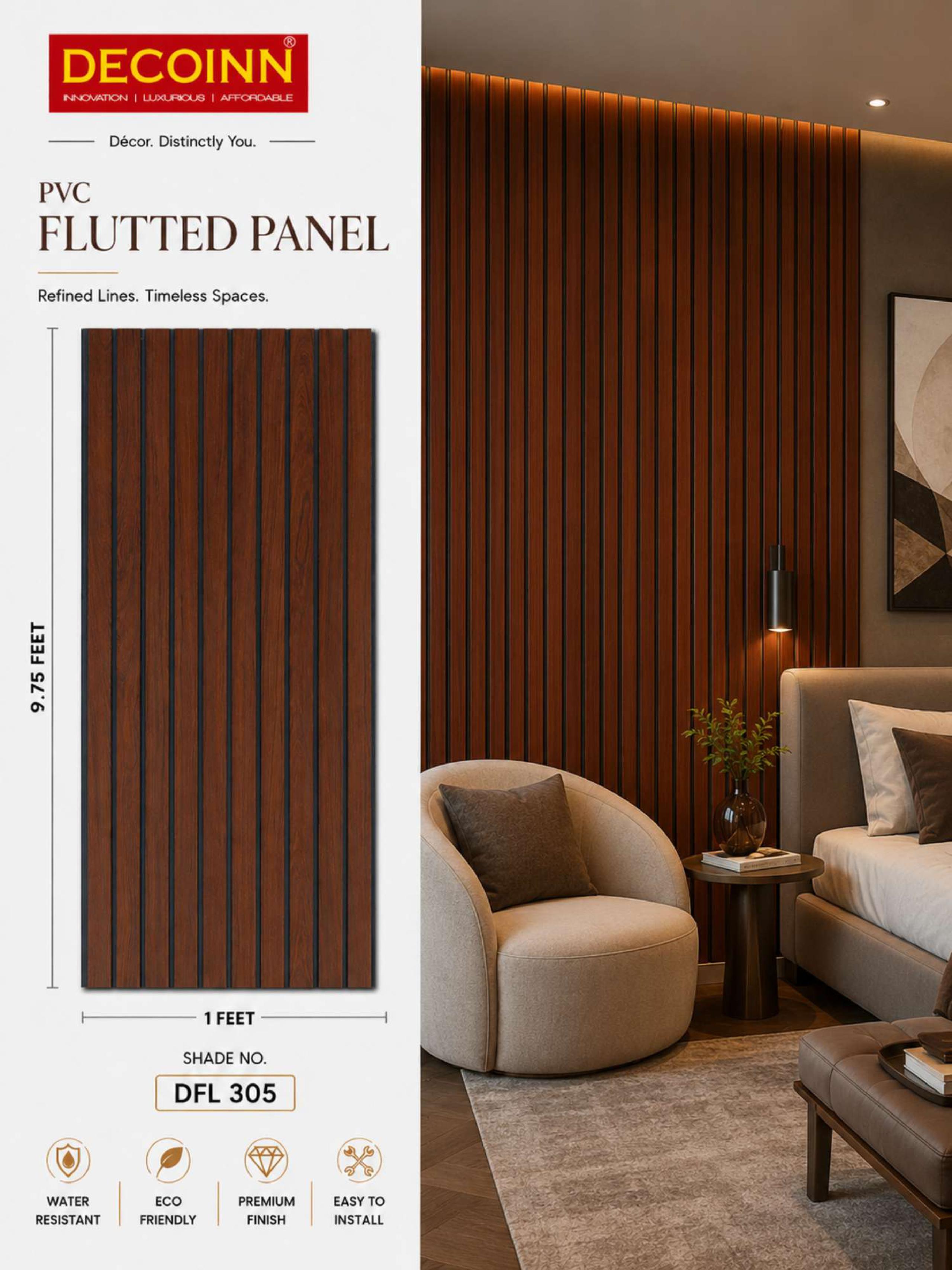 FL 305, walnut brown