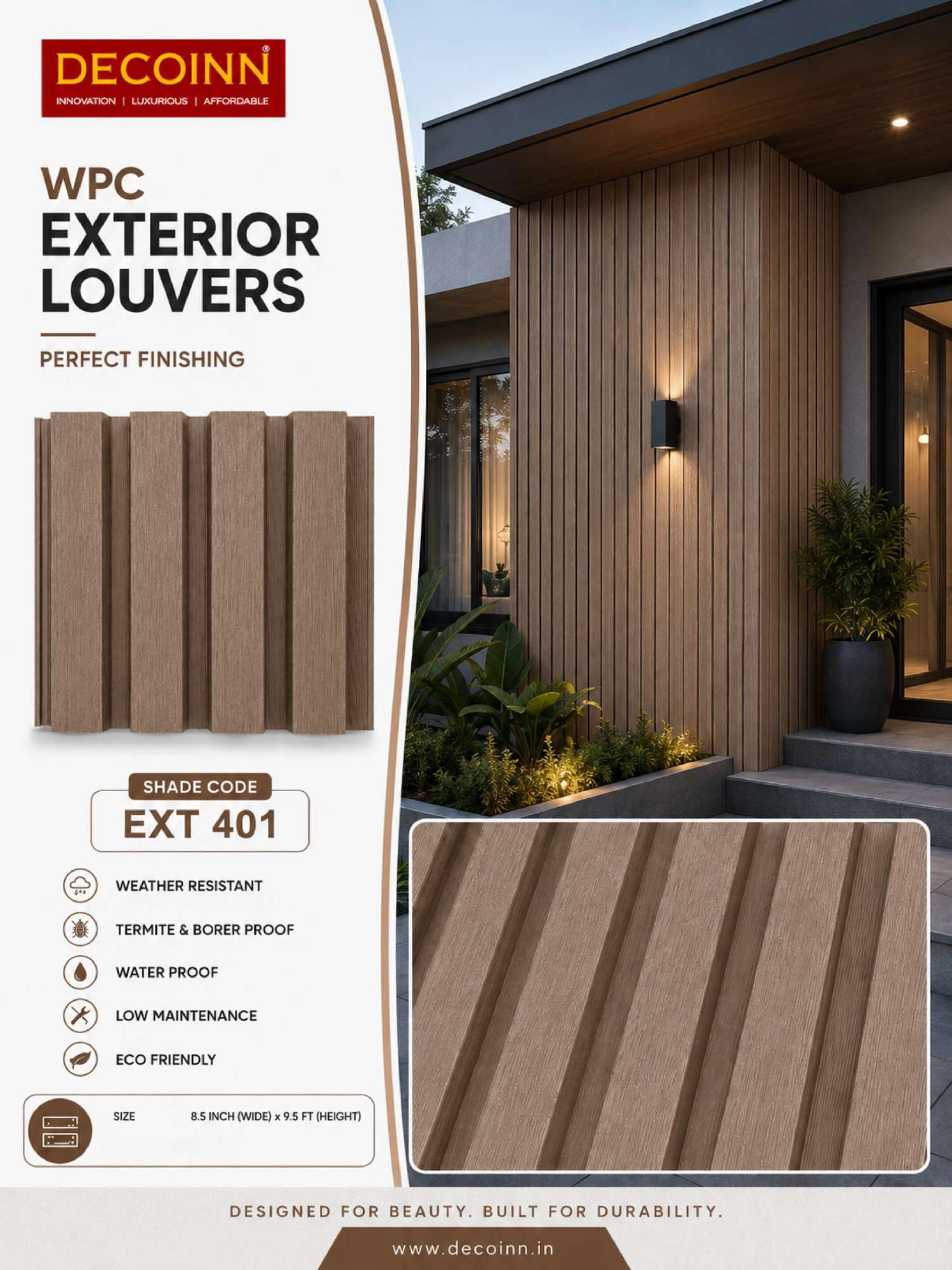 EXT 401, dark oak