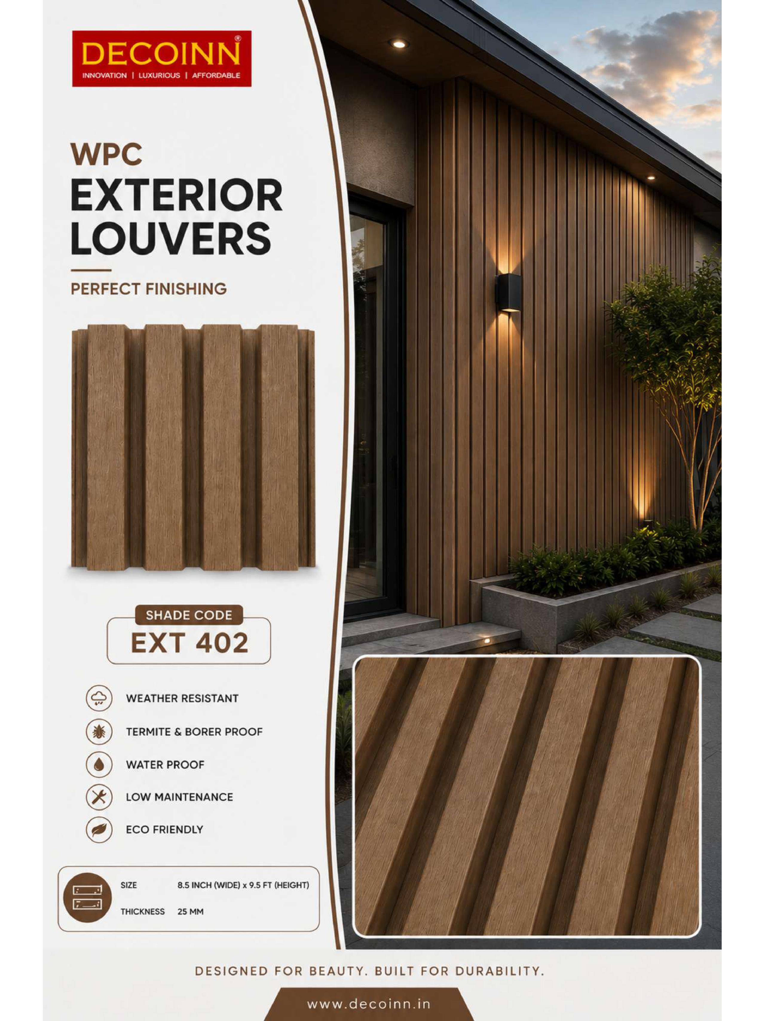 EXT 402, walnut