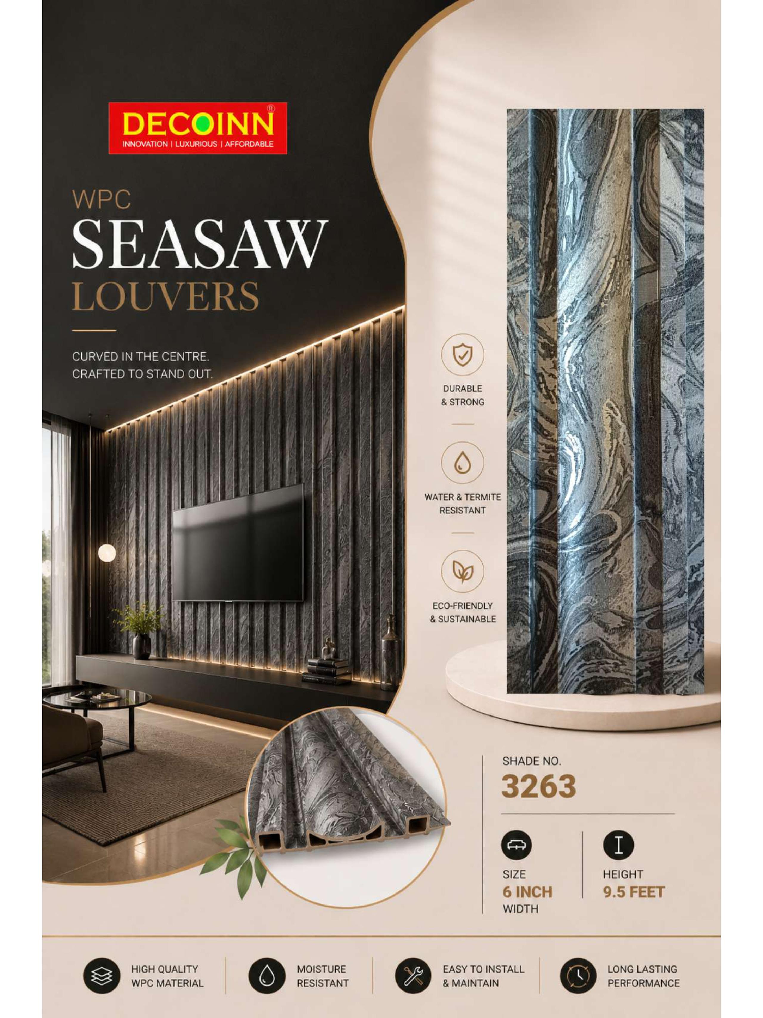 DECO 3263, graphite marble