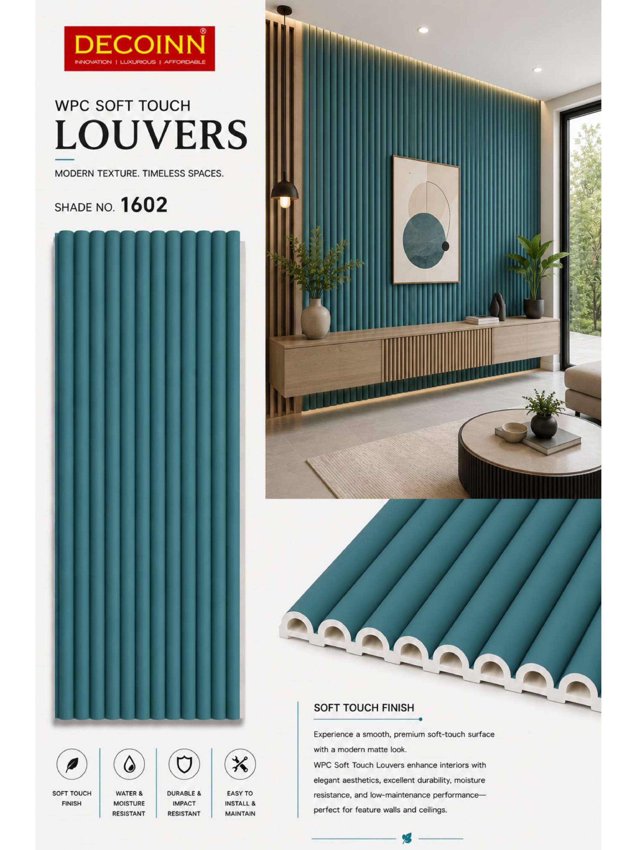 DECO 1602, teal  blue